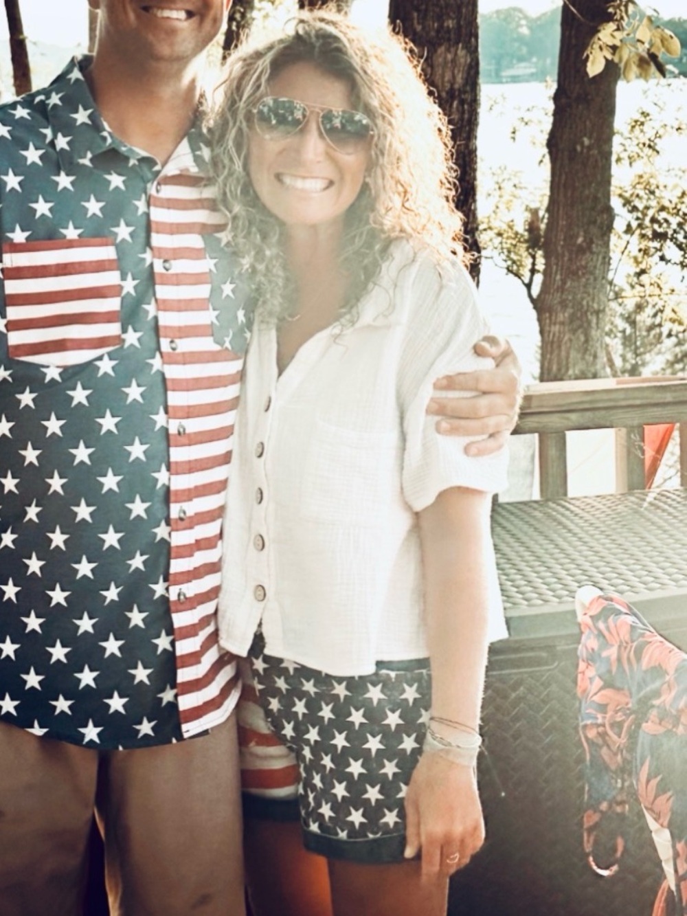 Marilyn Monroe Denim American Flag Patchwork Women’s Shorts size 31